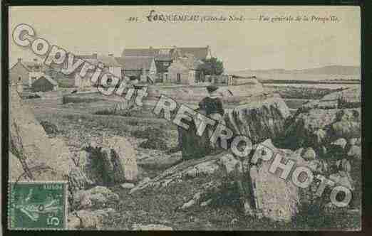 Ville de LOCQUEMEAU Carte postale ancienne Ville de LOCQUEMEAU Carte postale ancienne